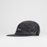 The Trilogy Tapes Panel Running Cap - Black thumbnail