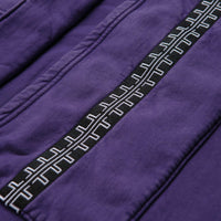 The Trilogy Tapes Pulse Tape Funnel Neck Sweatshirt - Purple thumbnail