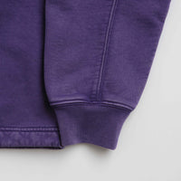 The Trilogy Tapes Pulse Tape Funnel Neck Sweatshirt - Purple thumbnail