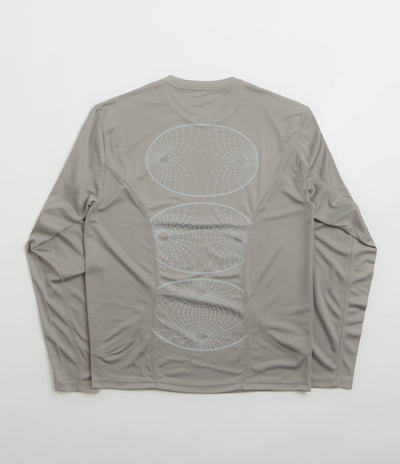 The Trilogy Tapes Running Long Sleeve T-Shirt - Grey