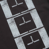 The Trilogy Tapes Upside Down Stamp T'S T-Shirt - Black thumbnail