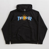 Thrasher Argentina Estrella Hoodie - Black thumbnail