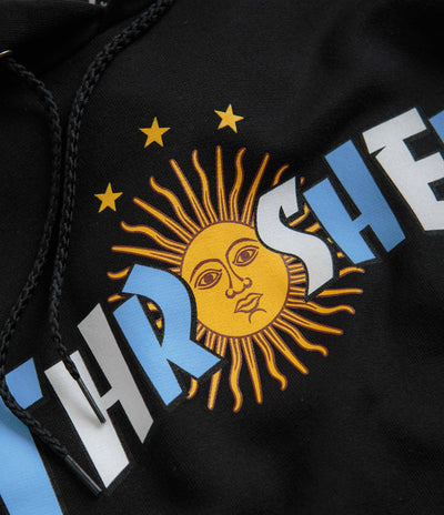 Thrasher Argentina Estrella Hoodie - Black