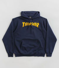 Thrasher Cover Logo Hoodie - Navy