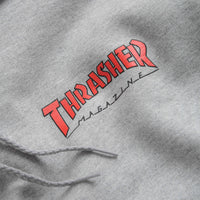 Thrasher Little Outline Hoodie - Grey thumbnail