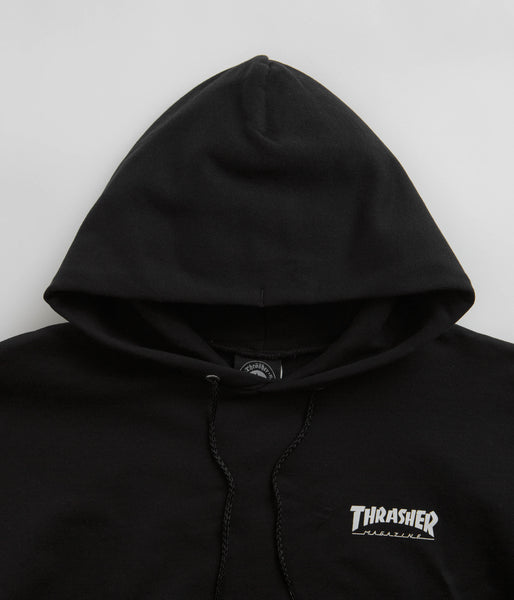 Thrasher Little Thrasher Hoodie - Black | Flatspot