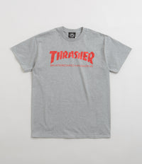 Thrasher Skate Mag T-Shirt - Grey / Red | Flatspot
