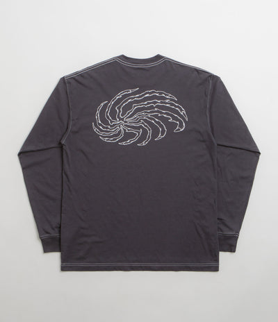 Token Centipede Contrast Long Sleeve T-Shirt - Iron