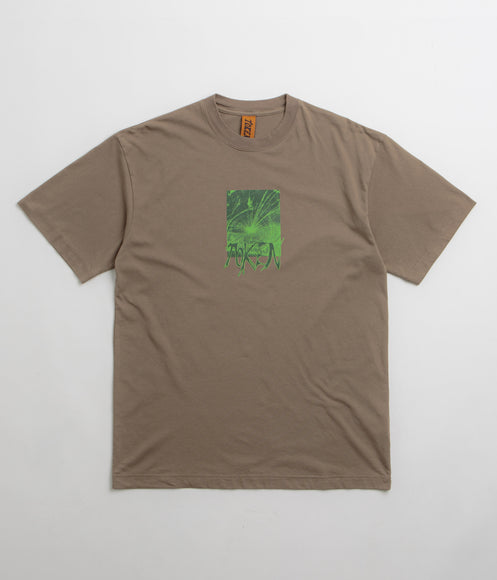 Token Cracked T-Shirt - Walnut