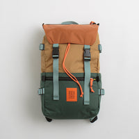 Topo Designs Classic Rover Pack - Forest / Khaki thumbnail