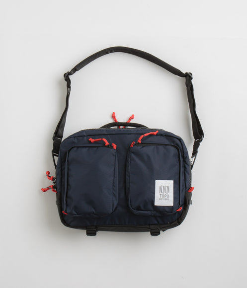 Topo Designs Global Briefcase - Navy / Navy