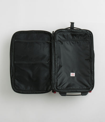 Topo Designs Global Travel Roller Bag - Black / Black