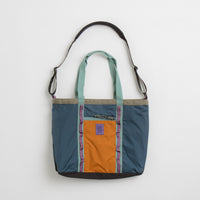 Topo Designs Mountain Utility Tote - Pond Blue / Spice thumbnail