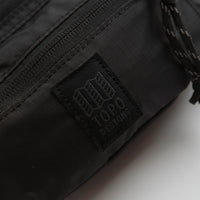 Topo Designs Mountain Waist Pack - Black / Black thumbnail