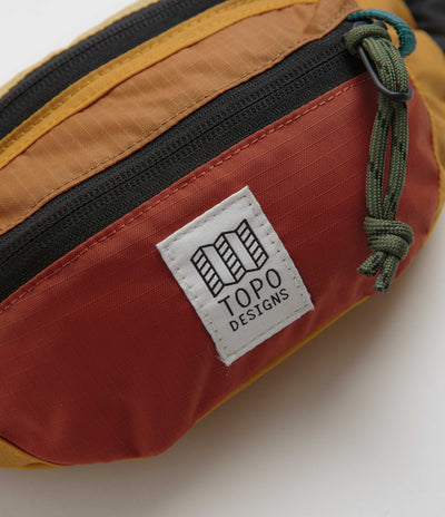 Topo Designs Mountain Waist Pack - Mustard / Clay