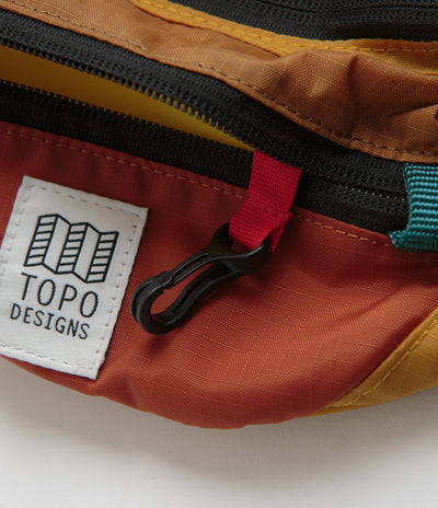 Topo Designs Mountain Waist Pack - Mustard / Clay