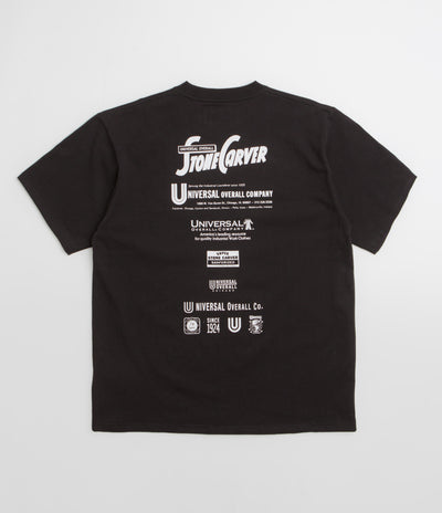 Universal Overall Historical Logo T-Shirt - Black