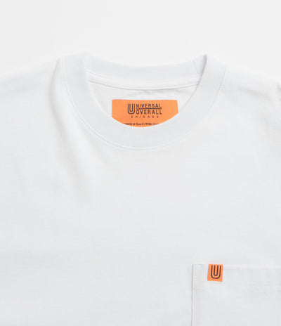 Universal Overall Pocket T-Shirt - White