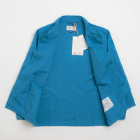 Uskees 3001 Buttoned Overshirt - Bright Blue thumbnail