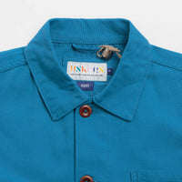 Uskees 3001 Buttoned Overshirt - Bright Blue thumbnail