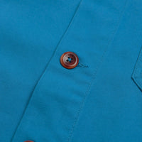 Uskees 3001 Buttoned Overshirt - Bright Blue thumbnail