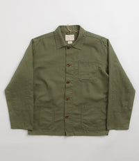 Uskees 3001 Buttoned Overshirt - Coriander