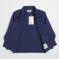 Uskees 3001 Buttoned Overshirt - Deep Indigo thumbnail