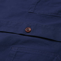 Uskees 3001 Buttoned Overshirt - Deep Indigo thumbnail