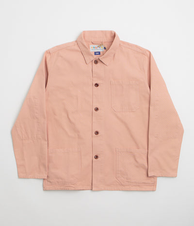 Uskees 3001 Buttoned Overshirt - Dusty Pink