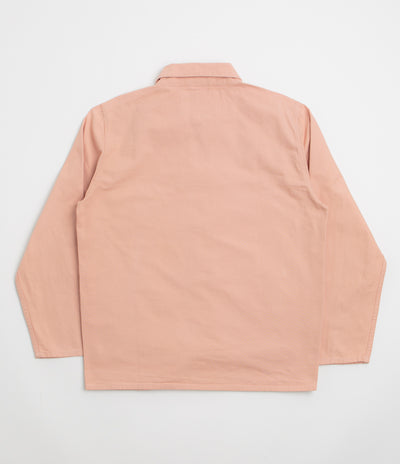 Uskees 3001 Buttoned Overshirt - Dusty Pink