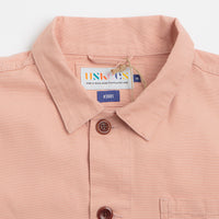 Uskees 3001 Buttoned Overshirt - Dusty Pink thumbnail