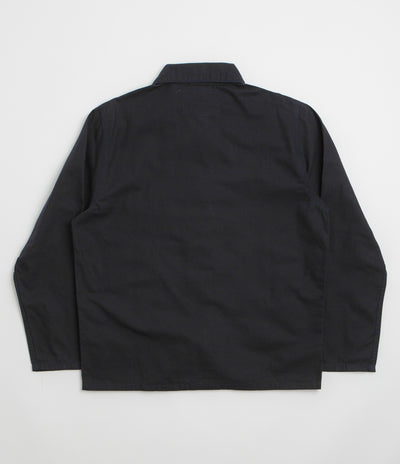 Uskees 3001 Buttoned Overshirt - Midnight Blue