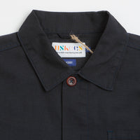 Uskees 3001 Buttoned Overshirt - Midnight Blue thumbnail