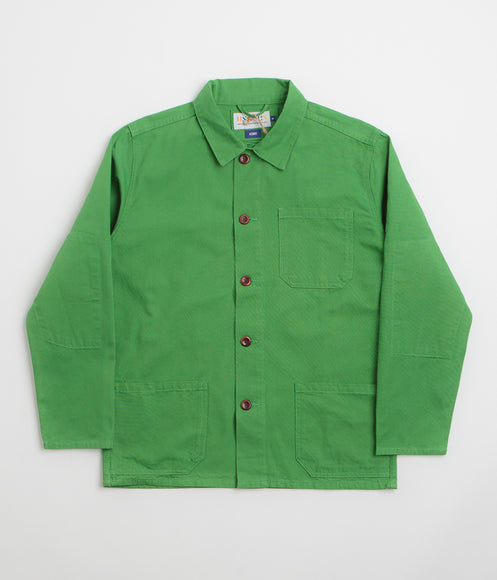 Uskees 3001 Buttoned Overshirt - Mint Green