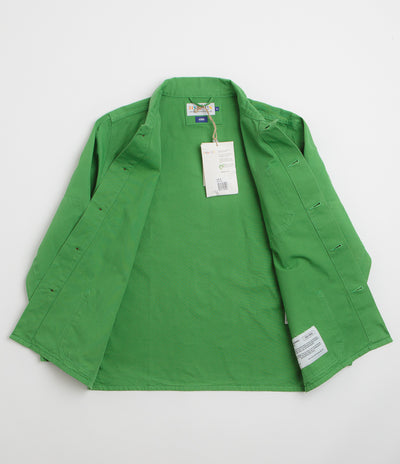 Uskees 3001 Buttoned Overshirt - Mint Green