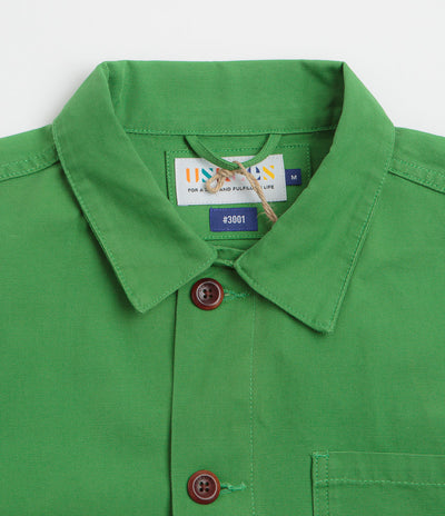 Uskees 3001 Buttoned Overshirt - Mint Green