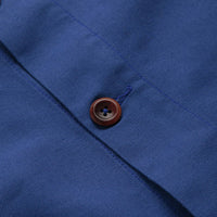 Uskees 3001 Buttoned Overshirt - Ultra Blue thumbnail