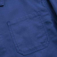 Uskees 3001 Buttoned Overshirt - Ultra Blue thumbnail