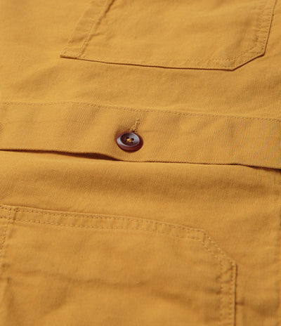 Uskees 3001 Buttoned Overshirt - Yellow