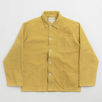 Uskees 3001 Cord Buttoned Overshirt - Citronella thumbnail