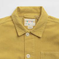 Uskees 3001 Cord Buttoned Overshirt - Citronella thumbnail