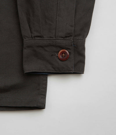 Uskees 3003 Buttoned Work Shirt - Charcoal