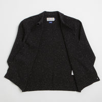 Uskees 3043 Collared Cardigan - Black thumbnail