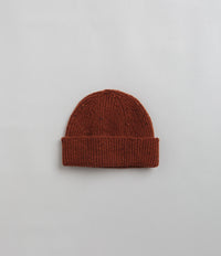 Uskees 4003 Speckled Donegal Wool Beanie - Burnt Orange