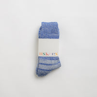 Uskees 4006 Organic Cotton Socks - Ultra Blue thumbnail