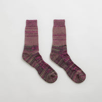 Uskees 4006 Organic Cotton Socks - Violet thumbnail