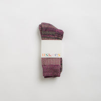 Uskees 4006 Organic Cotton Socks - Violet thumbnail