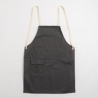 Uskees 9001 Canvas Tie-Back Apron - Charcoal thumbnail