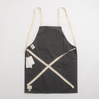 Uskees 9001 Canvas Tie-Back Apron - Charcoal thumbnail