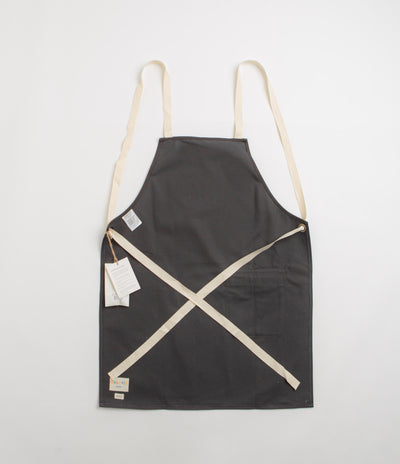 Uskees 9001 Canvas Tie-Back Apron - Charcoal